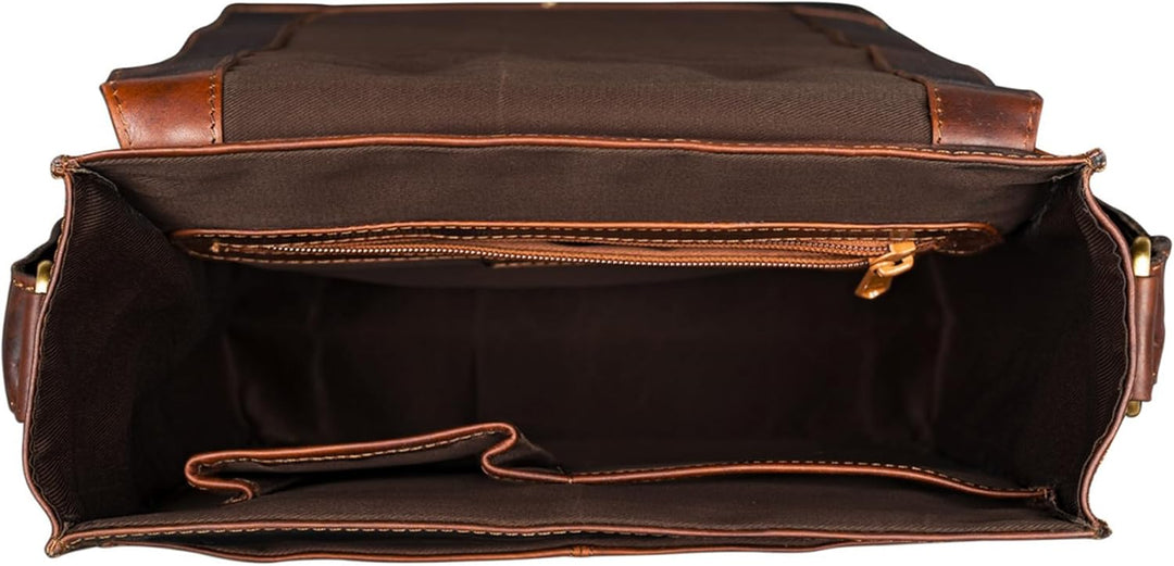 STILORD Lars Vintage Umhängetasche Leder Herren Hochformat für 13,3 Zoll Tablet MacBooks und iPad Sc