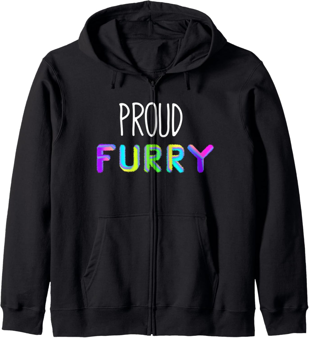 Proud Furry Fursuit Pride Regenbogenfell Cosplay Kostüm Kapuzenjacke
