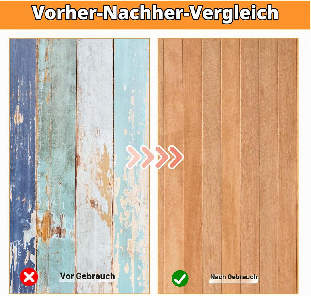 2 Stück Schleifbürsten: 80 Körnung, 100mm Breite - 120mm Ø | Schleifwalze geeignet, Nylonbürste für