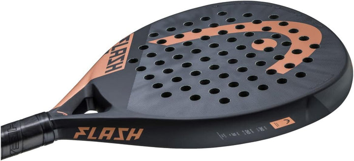HEAD Unisex – Erwachsene Flash 2023 Padelschläger Einheitsgrösse Coral/Grey, Einheitsgrösse Coral/Gr