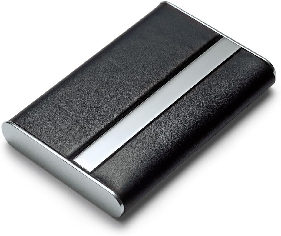 Philippi Giorgio Visitenkartenhülle, 10 cm, Schwarz