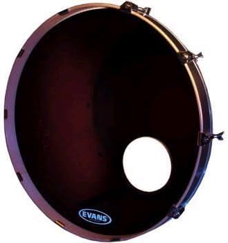 Evans BD22RB Bass Drum Resonanzfelle, schwarz, 12,7 cm (5 Zoll) Loch 55,8 cm (22 Zoll) 22 inch, 22 i