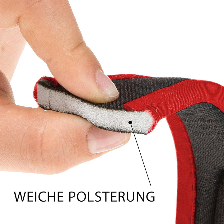 Ferplast ERGOCOMFORT Hundeleine aus Nylon, ergonomischer Griff, weiche Polsterung, Länge 120 cm x 2,