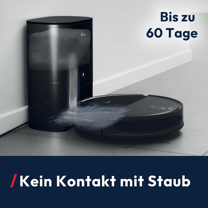 Hoover HG2 Hydro Pro Saug- und Wischroboter - ultraflach, 5000Pa Starke Saugleistung, Reinigung unte