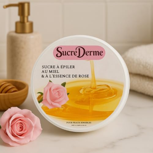 Sugaring Zuckerpaste, Natürliche Haarentfernung – Empfindliche Haut & Empfindliche Bereiche – Leicht
