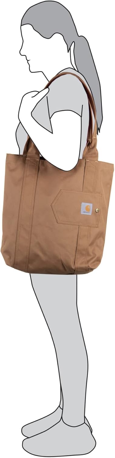 Carhartt Damen Essentials Tote Luggage-Messenger Tasche, OFA Carhartt Braun, Carhartt Braun