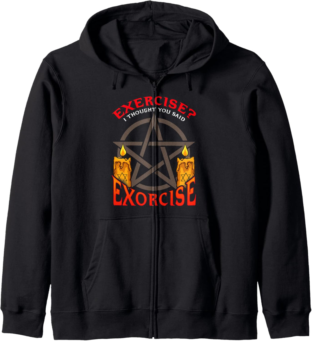 Lustiges Halloween Gothic Hexcraft Exorcise Kapuzenjacke