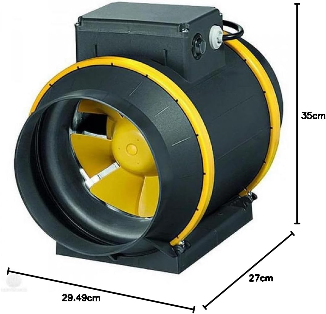 CAN Fans 08-356-335 Max-Fan PS 200 2 Speed-Lüfter, 1218m³/hr
