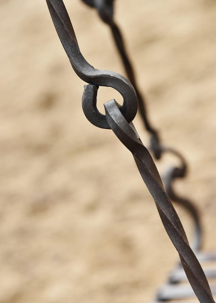 Grillrost für Dreibein aus Stahl, handgeschmiedet - Grill - Outdoor - Garten - Mittelalter - LARP