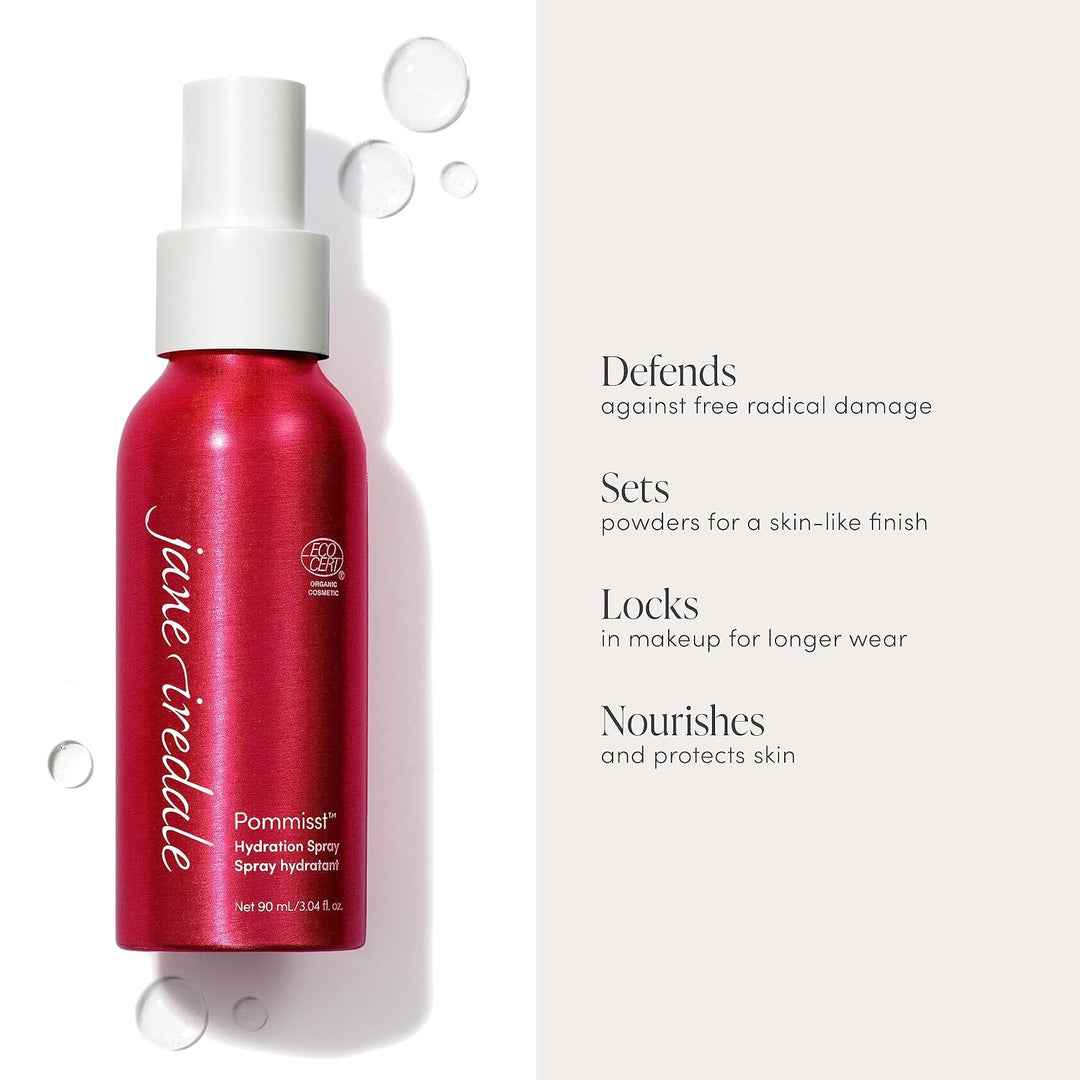 jane iredale Pommisst Hydration Spray, 1er Pack (1 x 90 ml) Rosmarinus 90 ml (1er Pack), Rosmarinus