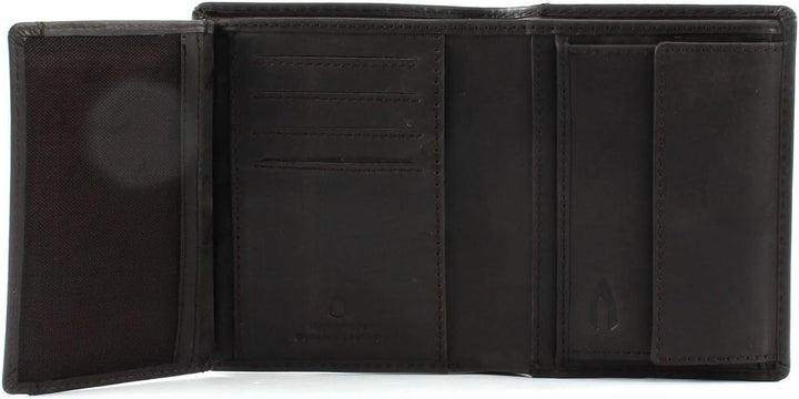 camel active bags Thai Herren Geldbörse RFID Hochformat Leder Mittelgross Braun 9,5 x 2 x 12,5 Brown