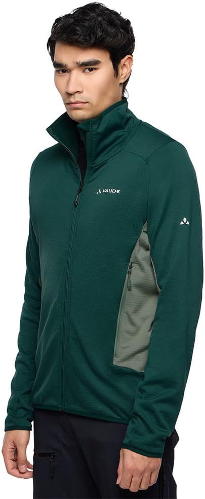 VAUDE Jacken Men's Monviso Fleece FZ Jacket II L Grün, L Grün