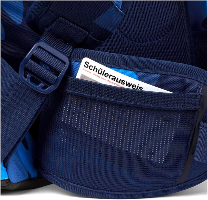 satch pack Schulrucksack ergonomisch, 30 Liter, Organisationstalent 30 Liter Troublemaker - Blau, 30