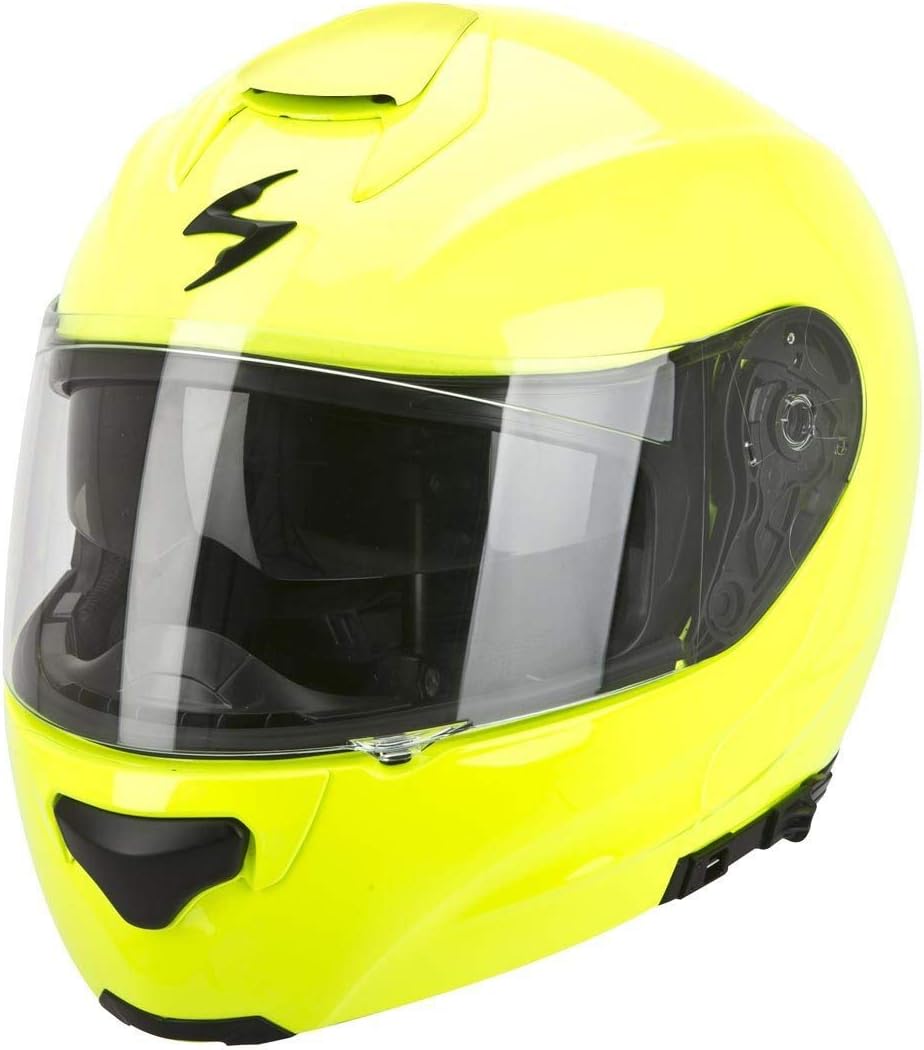 Scorpion Motorradhelm aus Ultra-TCT, 53-54, gelb XS Gelb, XS Gelb