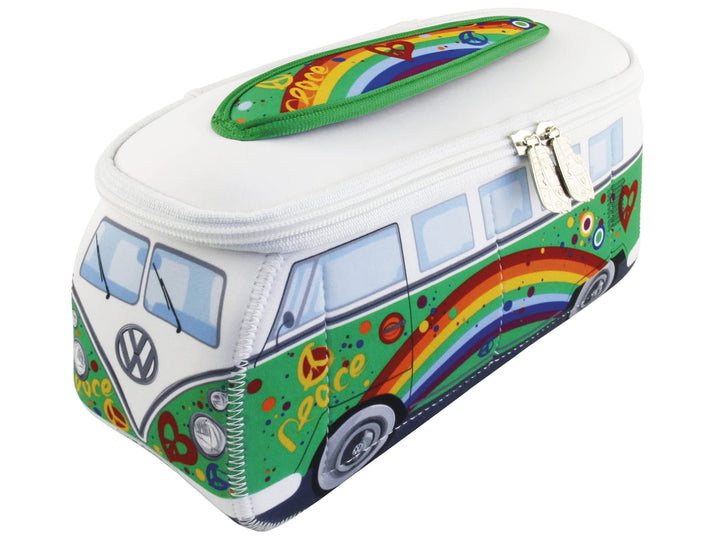 BRISA VW Collection - T1 Bulli Bus Kulturbeutel Kosmetiktasche | Volkswagen Universaltasche Waschbeu