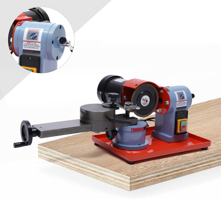 250W Sägeblattschärfgerät, 2850Rpm Schärfmaschine, Verstellbarer Blattschärfer für 80-700 mm Sägeblä