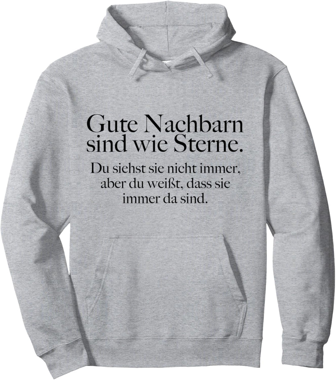Nachbarn Abschied Geschenk Grafik Abschiedsgeschenk Nachbari Pullover Hoodie
