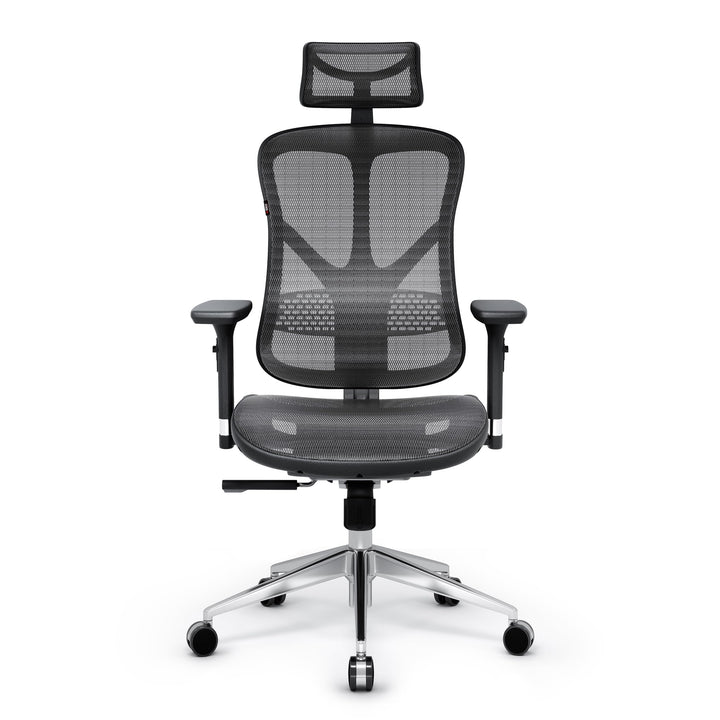 Diablo V-Basic Bürostuhl Ergonomisch Schreibtischstuhl Drehstuhl mit integrierter Lendenwirbelstütze
