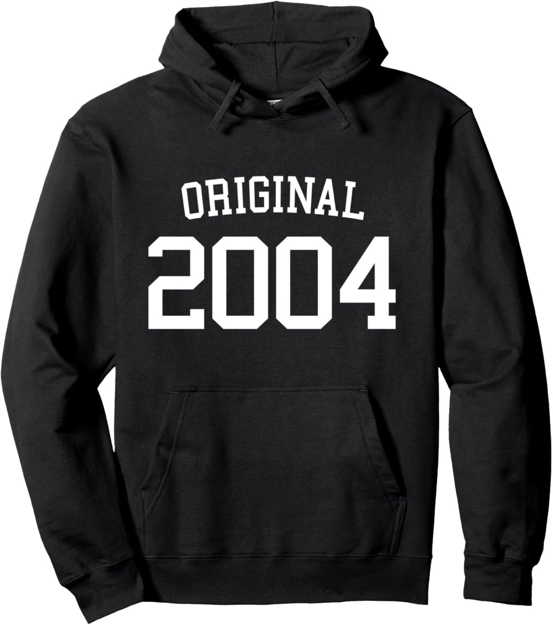 Original 2004 Männer Frauen 20 Jahre alt 20. Geburtstag Pullover Hoodie