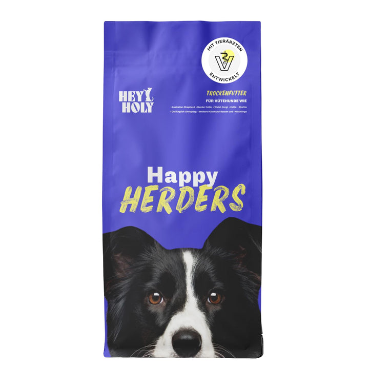 HEY HOLY – Happy Herders Trockenfutter – Premium Trockenfutter für ausgewachsene Hunde mit 40% Huhn
