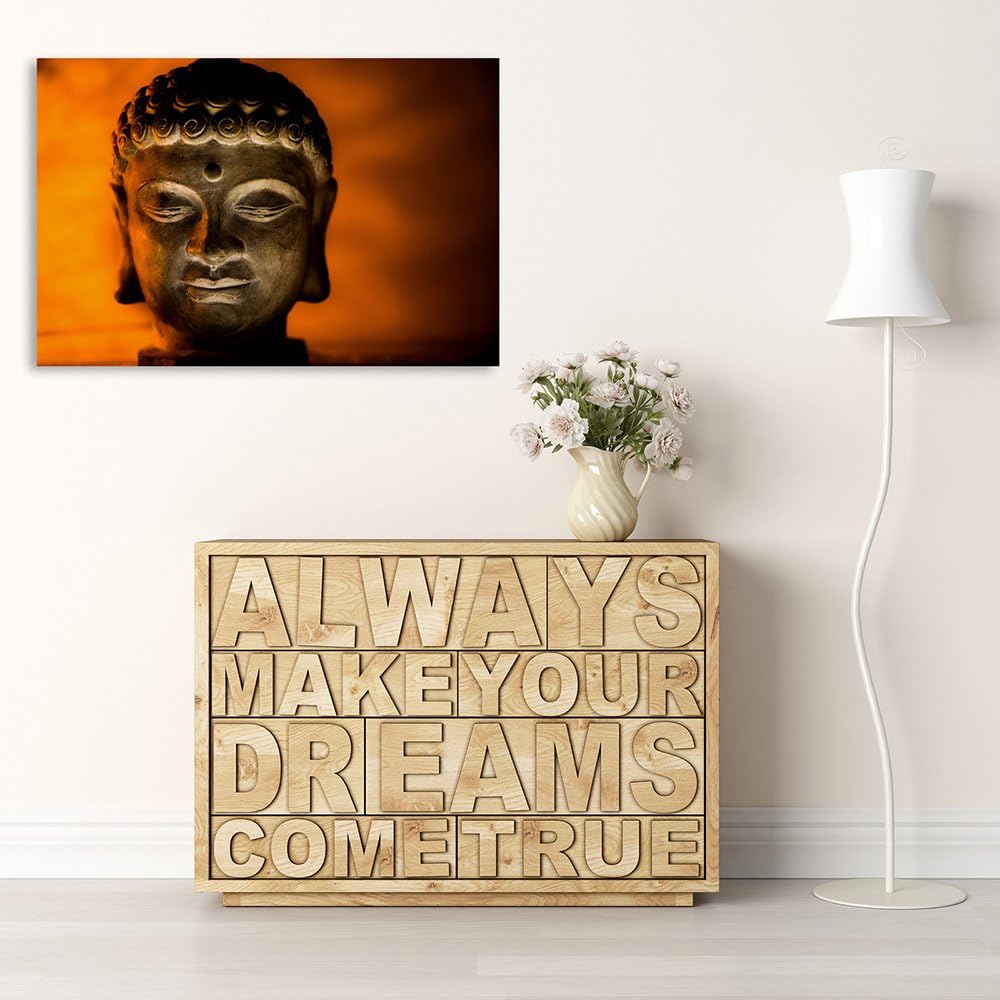 Feeby. Wandbild - 1 Teilig - 60x80 cm, Leinwand Bild Leinwandbilder Bilder Wandbilder Kunstdruck, BU