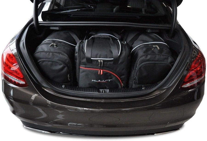 KJUST Reisetaschen 4 stk kompatibel mit MERCEDES-BENZ C LIMOUSINE W205 2013-2021