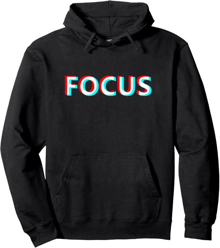 Focus Motivation Tshirt I Optische Täuschung Pullover Hoodie