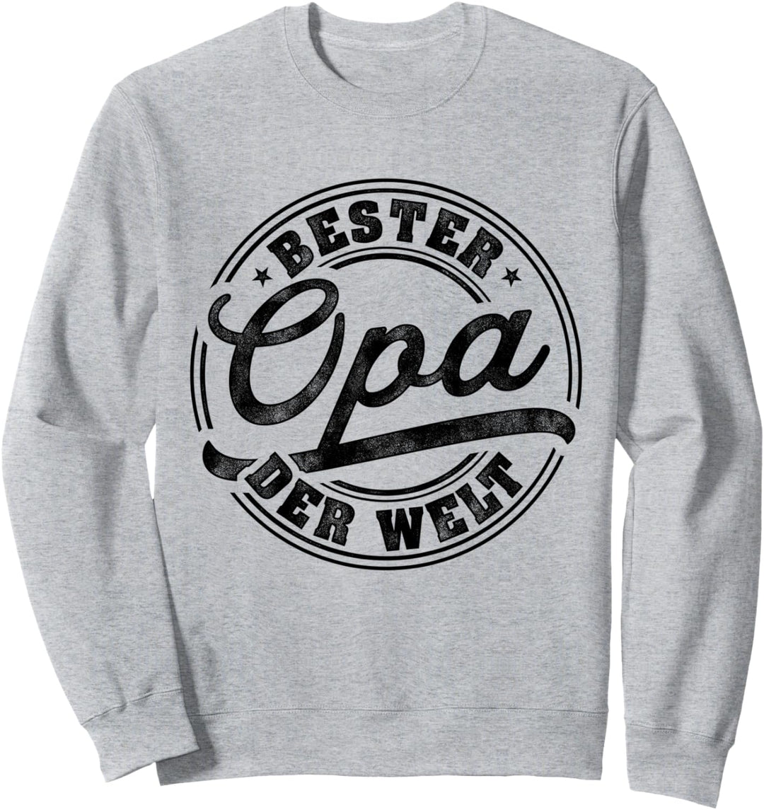 Bester Opa Der Welt Grossvater Opi Sweatshirt