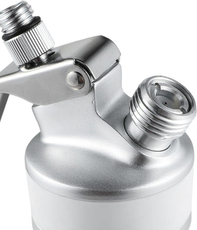 Youyijia 0,5L Sahnespender Sahnebereiter Sahnesyphon mit Zubehörteilen Sahnesyphon Weiss für die Zub
