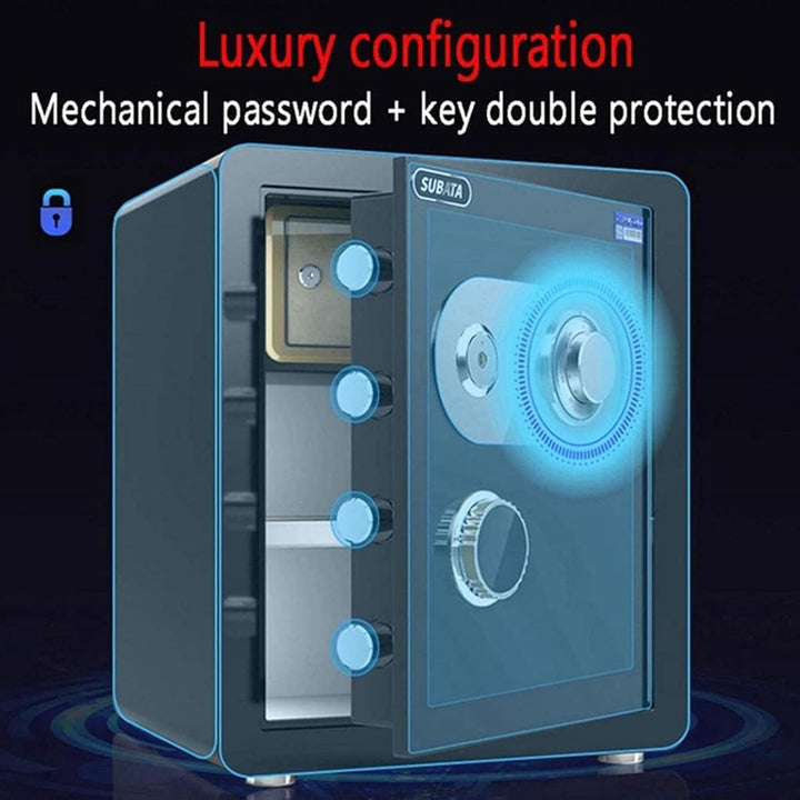 SURTA Tresor, Hochsicherheits-Safe aus Legiertem Stahl, Mechanisches Zahlenschloss, Feuer- und Wasse