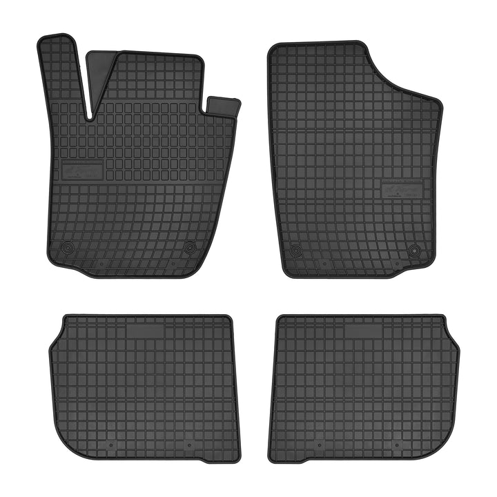 Preisprofessor Gummi Auto Fussmatten exakter Passform 4-teilig SKO-0364