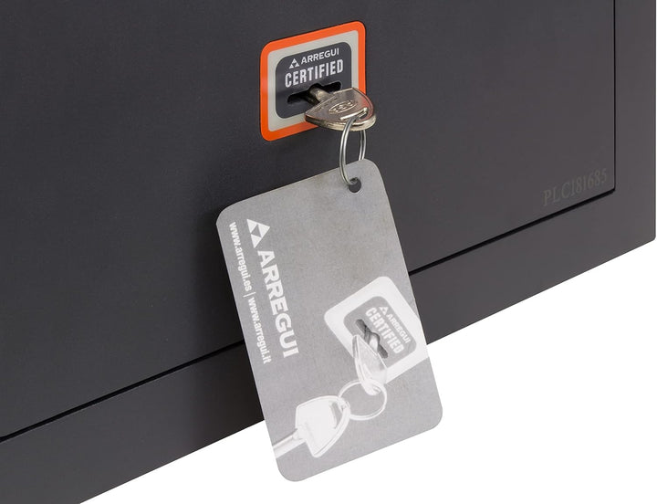 ARREGUI Plus C 181310 Tresor Sicherheitsstufe S2 | Wandtresor mit Kl. A Zertifiziertem Schloss | Saf