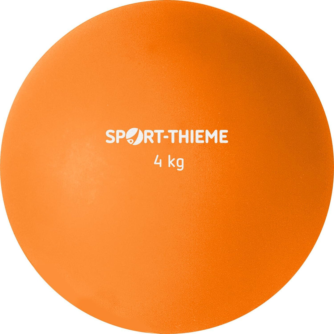 Sport-Thieme Stosskugel Kunststoff | Indoor & Outdoor | 2kg - 7,26kg | Hallenstosskugel | Griffiges