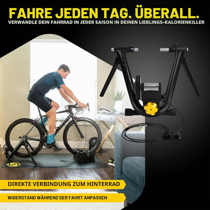 Saris Magnetischer und Magnetischer Plus Indoor Fahrradtrainer, Magnetischer Widerstand, Kompatibel