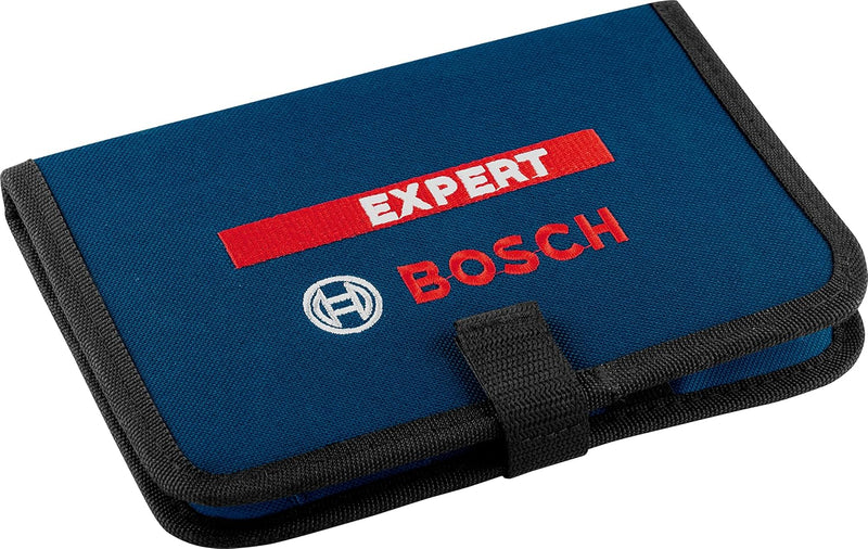 Bosch Accessories 13x Expert SelfCut Speed Flachfräsbohrer Set (für Weichholz, Grobspanplatte, Ø 10-