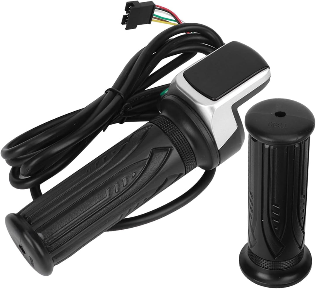 Demeras Geschwindigkeit der Gasgriffsteuerung LCD Elektrische Mengenanzeige Drehzahlregelung E-Bike(