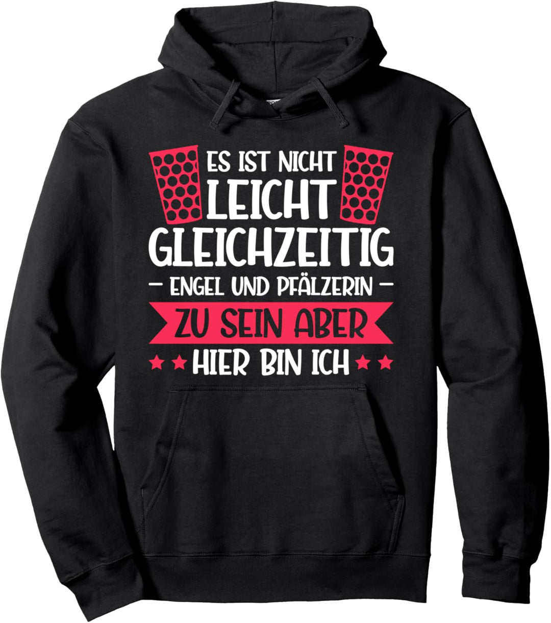 Schorle Dubbeglas Weinschorle Pfälzerin Pullover Hoodie