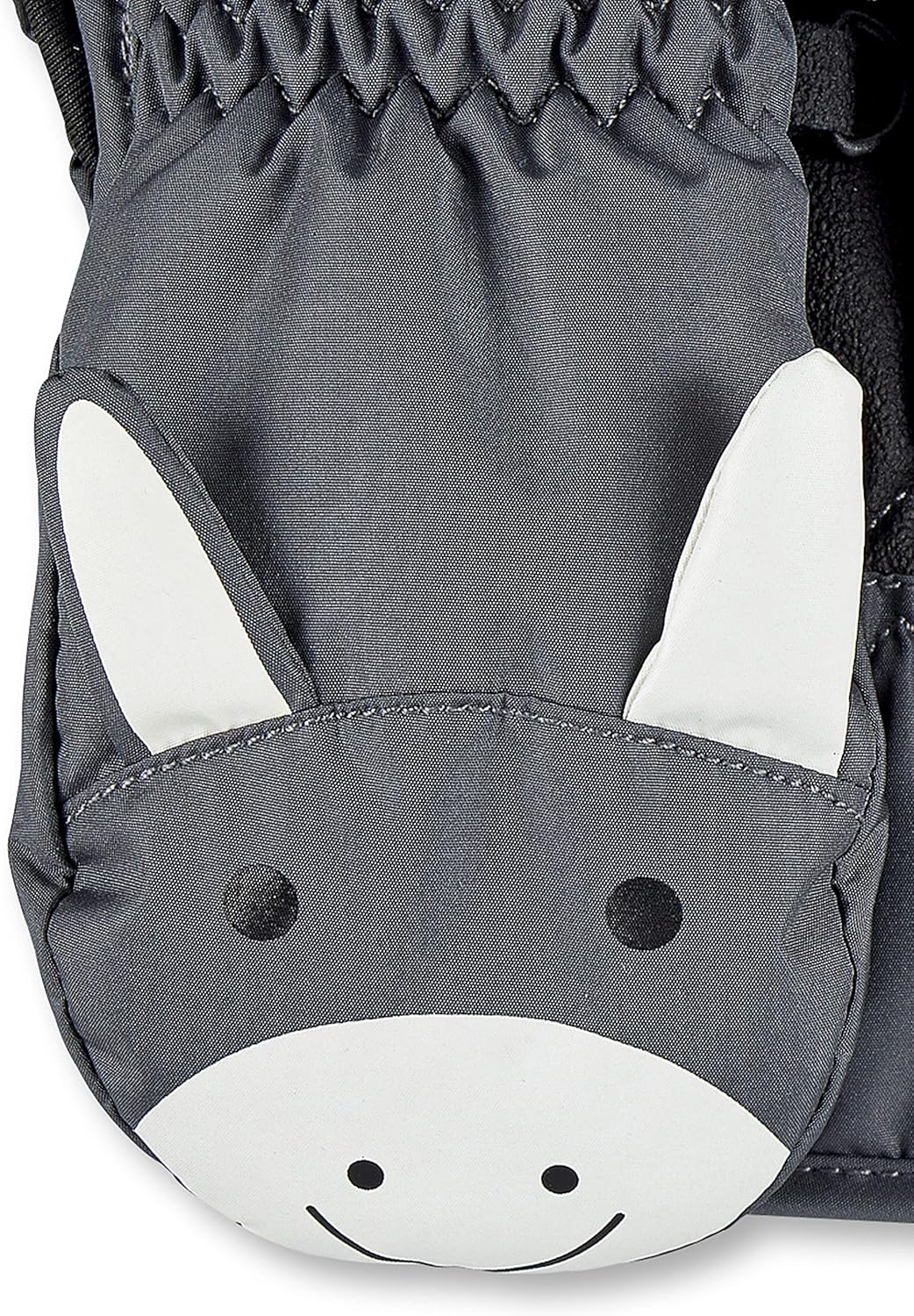 Sterntaler Unisex Kinder Fäustel Baby Fäustling Esel Emmi 2 Dunkelgrau, 2 Dunkelgrau
