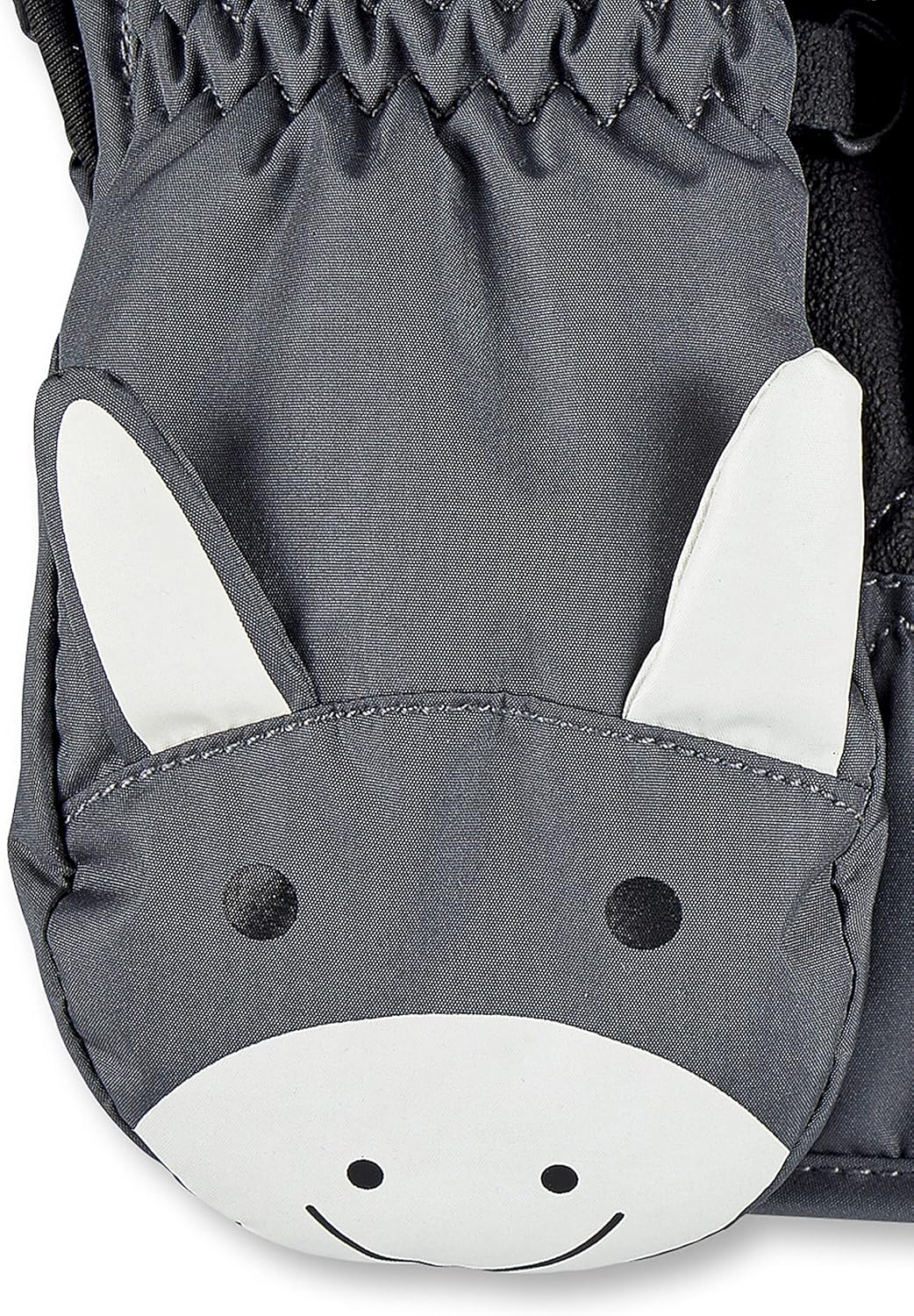 Sterntaler Unisex Kinder Fäustel Baby Fäustling Esel Emmi 2 Dunkelgrau, 2 Dunkelgrau