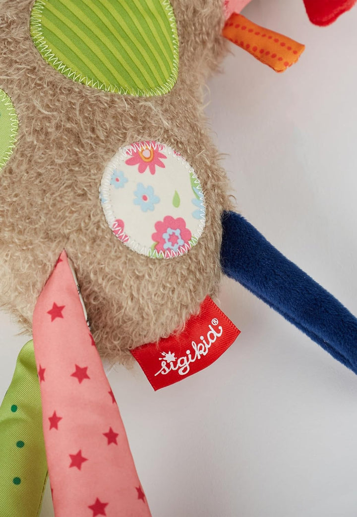 SIGIKID 42837 Stofftier Giraffe Patchwork Sweety Kuscheltier zum Spielen & Schmusen aus weichem Mate