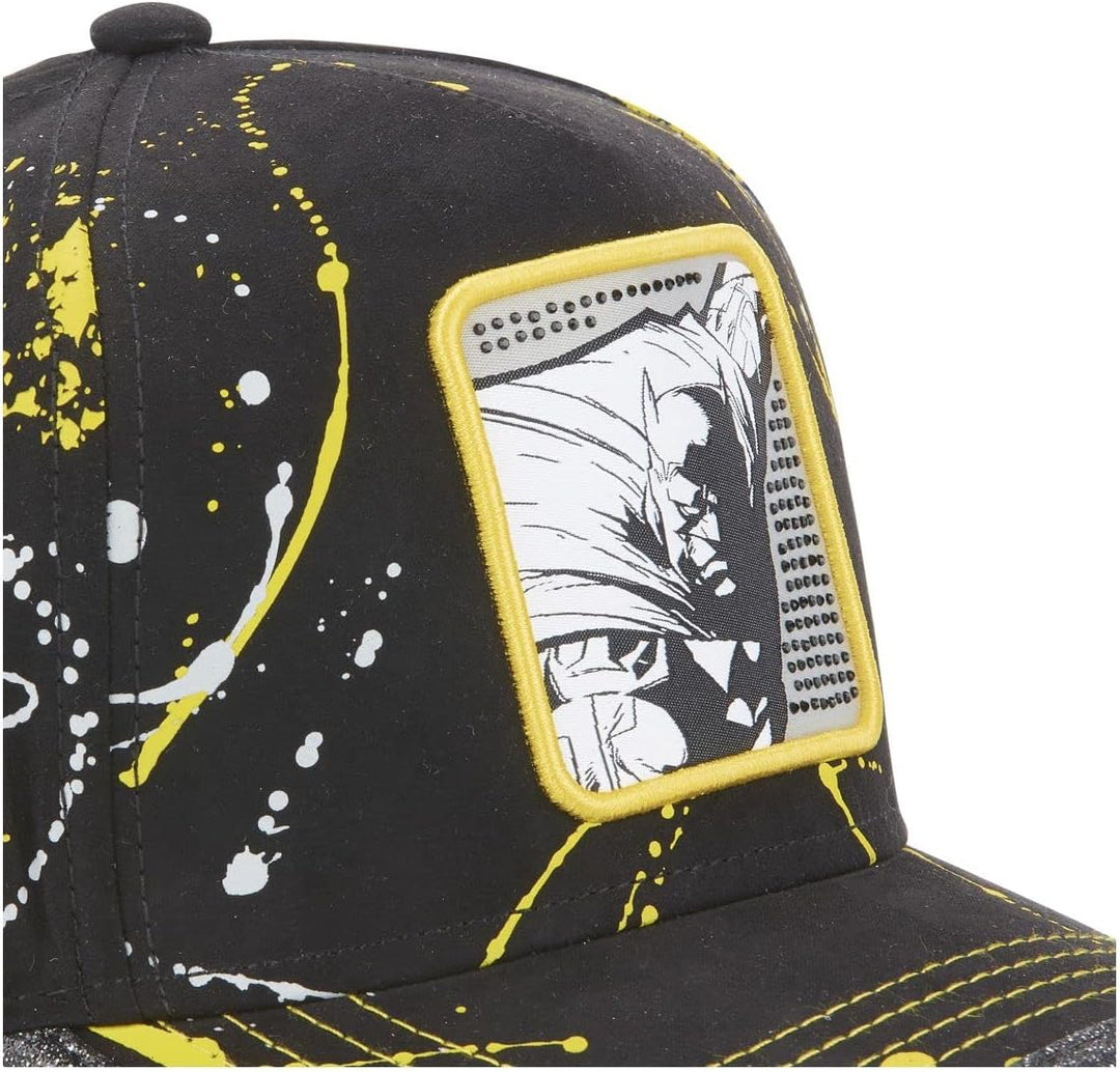 Capslab Batman Black Yellow Strapback Cap Einheitsgrösse Strapback-Batman-Black-#29132, Einheitsgrös