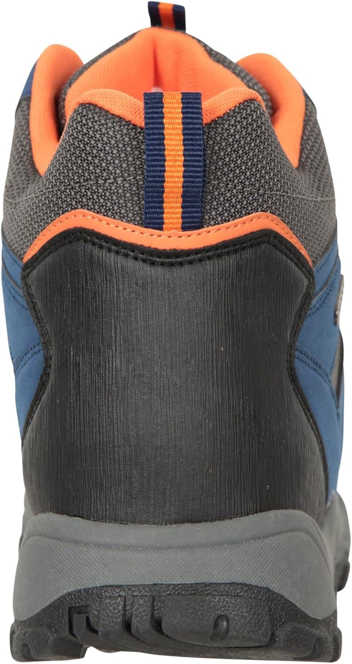 Mountain Warehouse Adventurer Mens Waterproof Boots - IsoDry Schuhe mit Synthetik-Obermaterial, Mesh