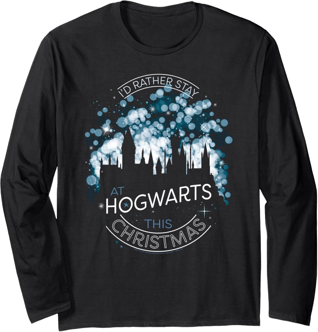 Harry Potter Hogwarts for Christmas Weihnachten Langarmshirt