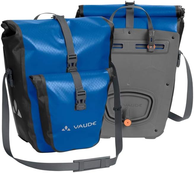 VAUDE Aqua Back Plus - Fahrradtasche - 2 Hinterradtaschen (2x24L) - wasserdicht - Made in Germany Bl