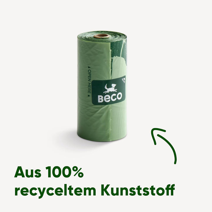 Beco Starke & grosse Kotbeutel – 540 Beutel (36 Rollen mit 15 Stück) – geruchlos – Spenderkompatible