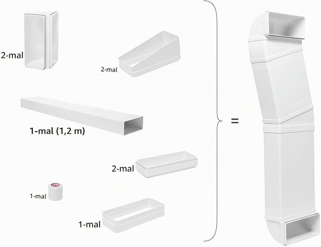 AEG M2CKCF01C Umluft Installationskit