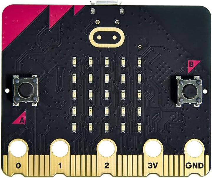 KEYESTUDIO BBC Micro:Bit Go (Microbit V2 im Lieferumfang enthalten) Starter Kit, Programmierung, päd