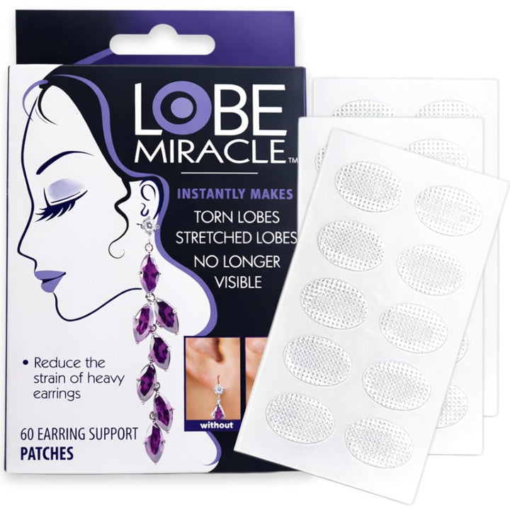 Lobe Miracle Ohrläppchenstützen, 60 Stück Kein Metaltyp, Kein Metaltyp