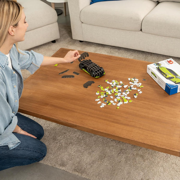 Ravensburger 3D Puzzle 11559 - Lamborghini Huracán EVO - Verde - der Supersportwagen als 3D Puzzle A