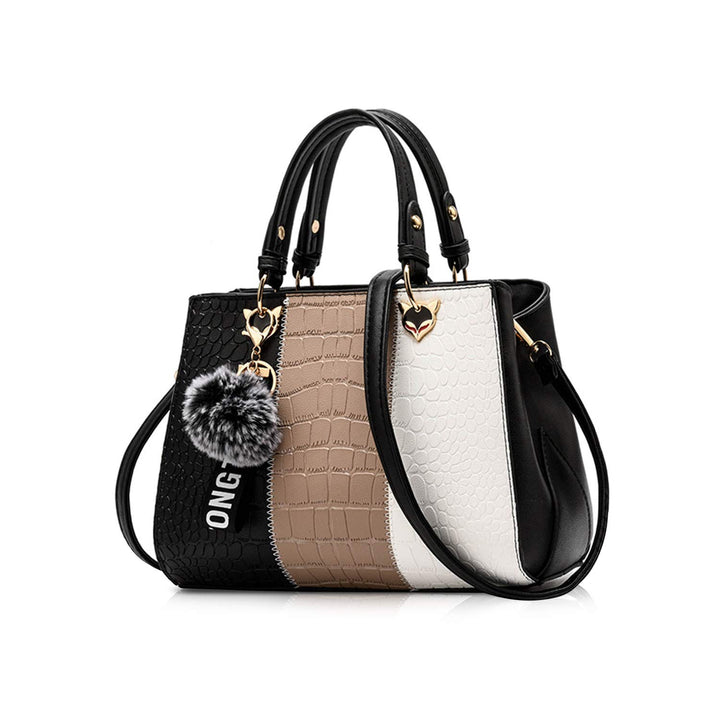 NICOLE &amp; DORIS Damen Handtasche Umhängetasche Henkeltasche Kuriertasche Elegant Damen Handtaschen mi